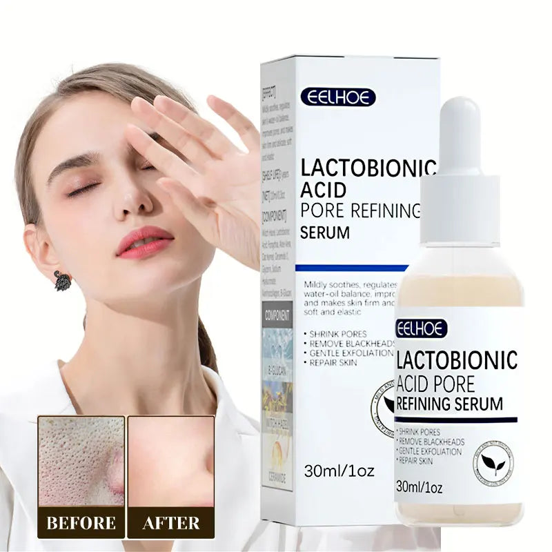 Lactobionic Acid Shrink Pores Facial Serum